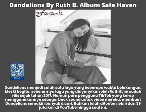 Dandelions By Ruth B. Album Safe Haven Filosofi Lagu