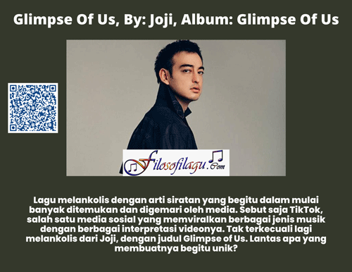 Glimpse Of Us, By Joji, Album Glimpse Of Us Filosofi Lagu