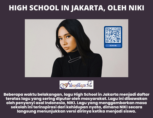 High School In Jakarta, Oleh NIKI Filosofi Lagu