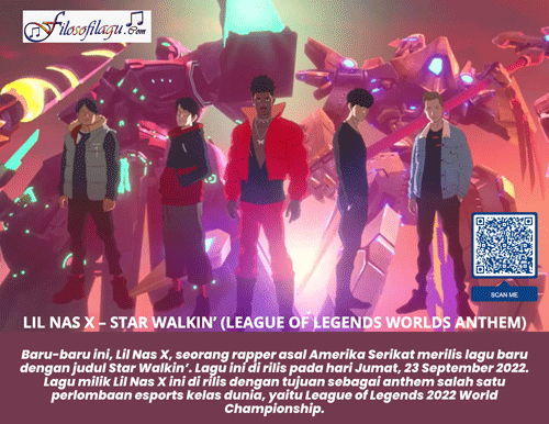 Lil-Nas X STAR WALKIN’ (League of Legends Worlds Anthem) Filosofi Lagu